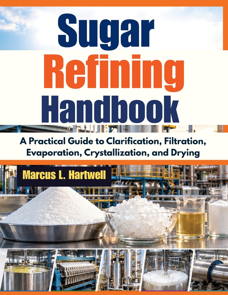 Sugar Refining Handbook: A Practical Guide to Clarification, Filtration, Evaporation, Crystallization, and Drying cover
