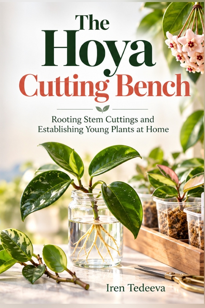 The Hoya Cutting Bench: Rooting Stem Cuttings and Establishing Young Plants at Home cover
