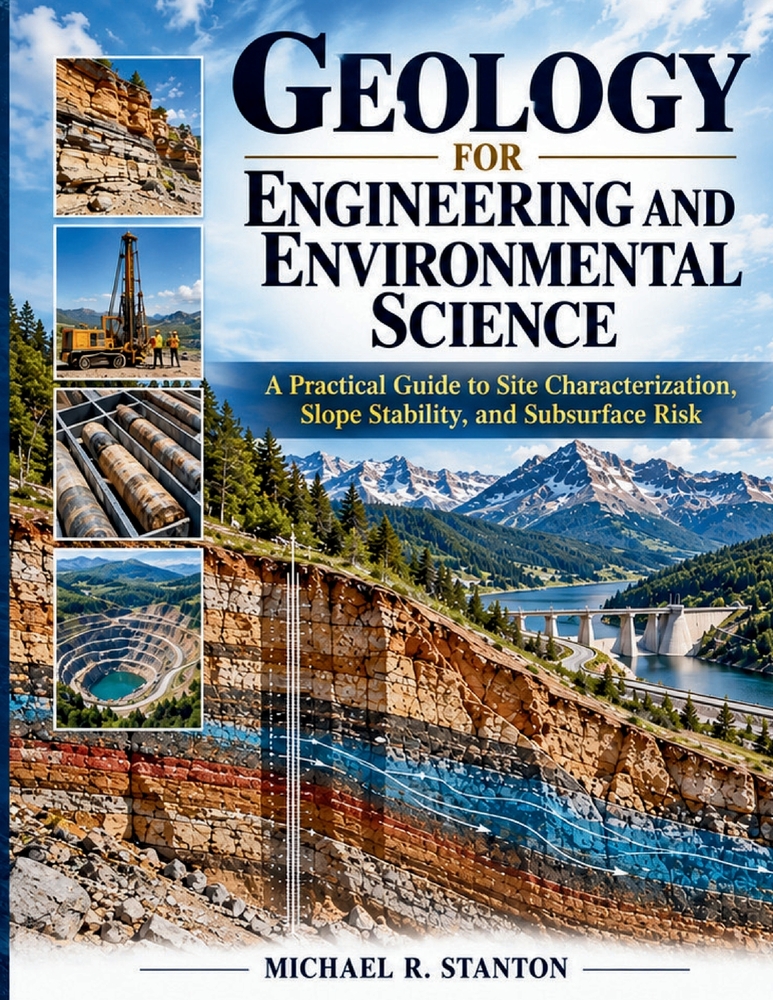 Geology for Engineering and Environmental Science: A Practical Guide to Site Characterization, Slope Stability, and Subsurface Risk cover