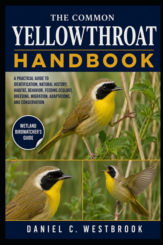 The Common Yellowthroat Handbook: A Practical Guide to Identification, Natural History, Habitat, Behavior, Feeding Ecology, Breeding, Migration, Adapt cover