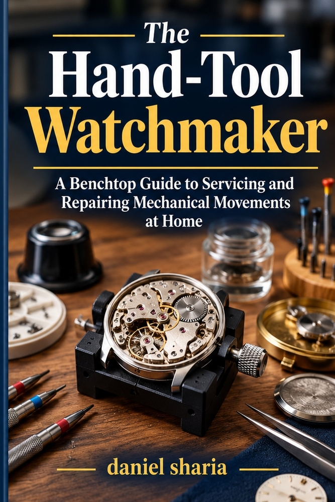 The Hand-Tool Watchmaker: A Benchtop Guide to Servicing and Repairing Mechanical Movements at Home cover