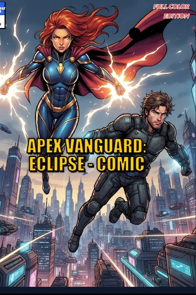 Apex Vanguard: Eclipse - Comic cover