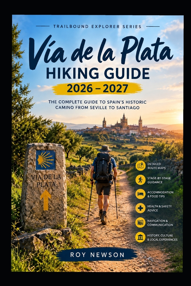 Vía de la Plata Hiking Guide 2026-2027 cover