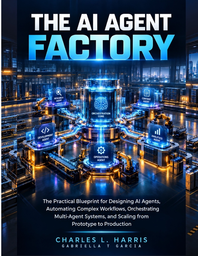 The AI Agent Factory: The Practical Blueprint for Designing AI Agents, Automating Complex Workflows, Orchestrating Multi Agent Systems, and Scaling fr cover