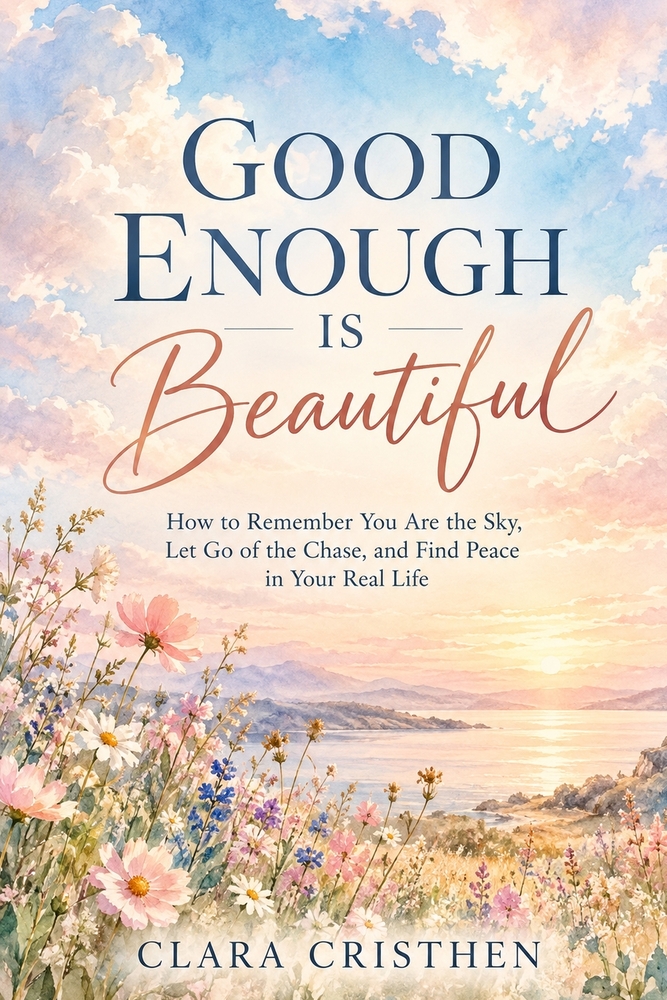 Good Enough Is Beautiful: How to Remember You Are the Sky, Let Go of the Chase, and Find Peace in Your Real Life cover