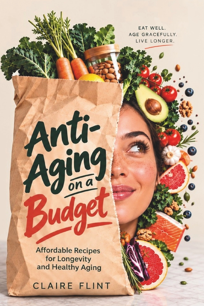 Anti-Aging on a Budget: Affordable Recipes for Longevity and Healthy Aging cover