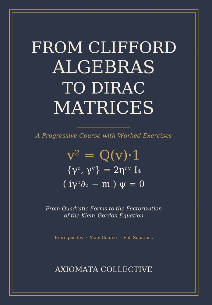 From Clifford Algebras to Dirac Matrices: A Progressive Course with Worked Solutions cover