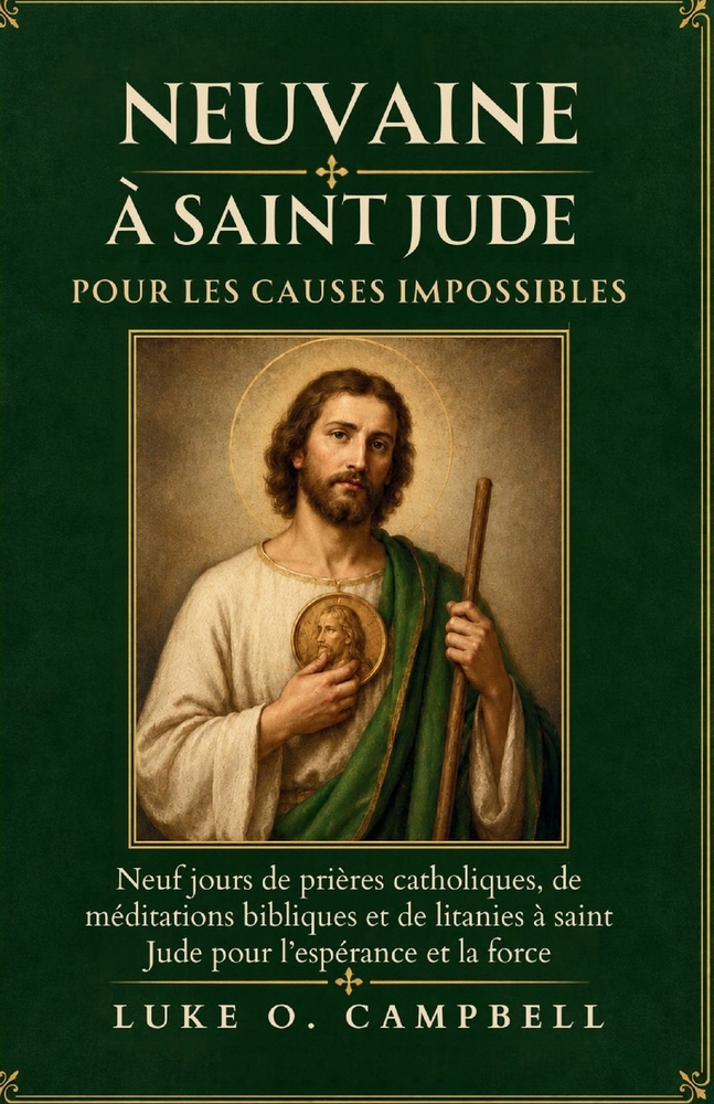 Neuvaine À Saint Jude Pour Les Causes Impossibles: Neuf jours de prières catholiques, de méditations bibliques et de litanies à saint Jude pour l'espé cover