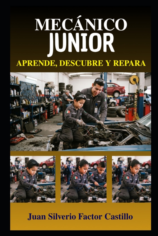 Mecánico Junior: Aprende, descubre y repara cover