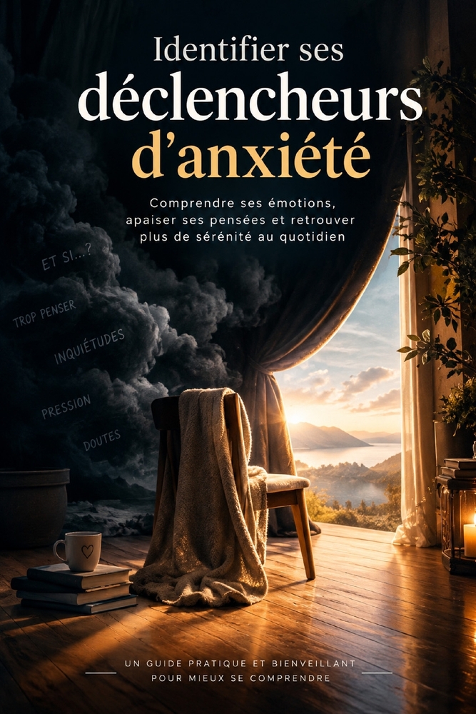 Identifier ses déclencheurs d'anxiété: Comprendre ses émotions, apaiser ses pensées et retrouver plus de sérénité au quotidien cover