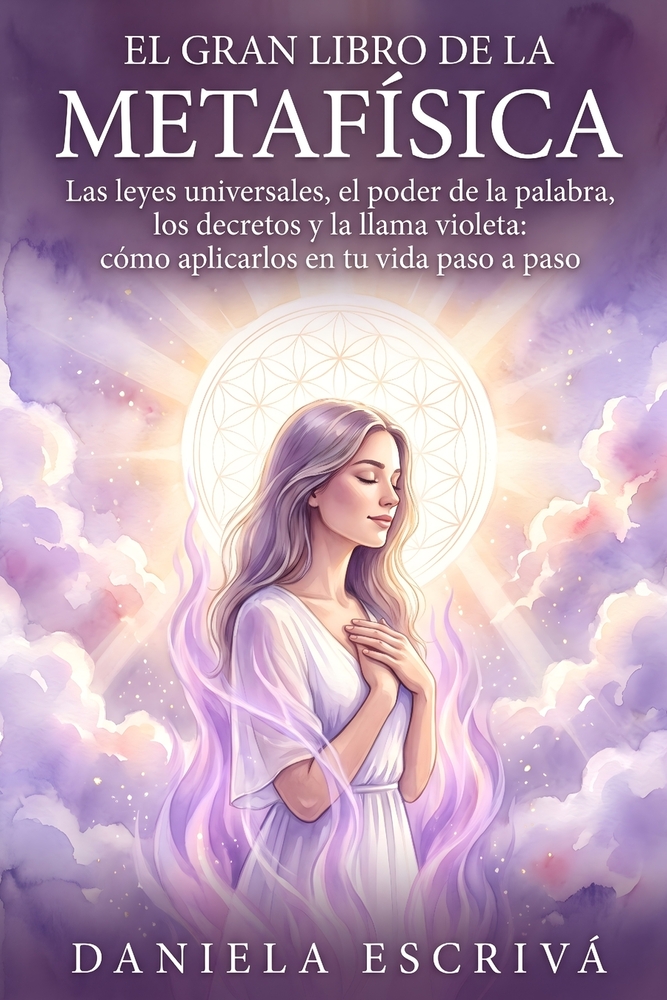 El Gran Libro de la Metafísica: Las leyes universales, el poder de la palabra, los decretos y la llama violeta: cómo aplicarlos en tu vida paso a paso cover