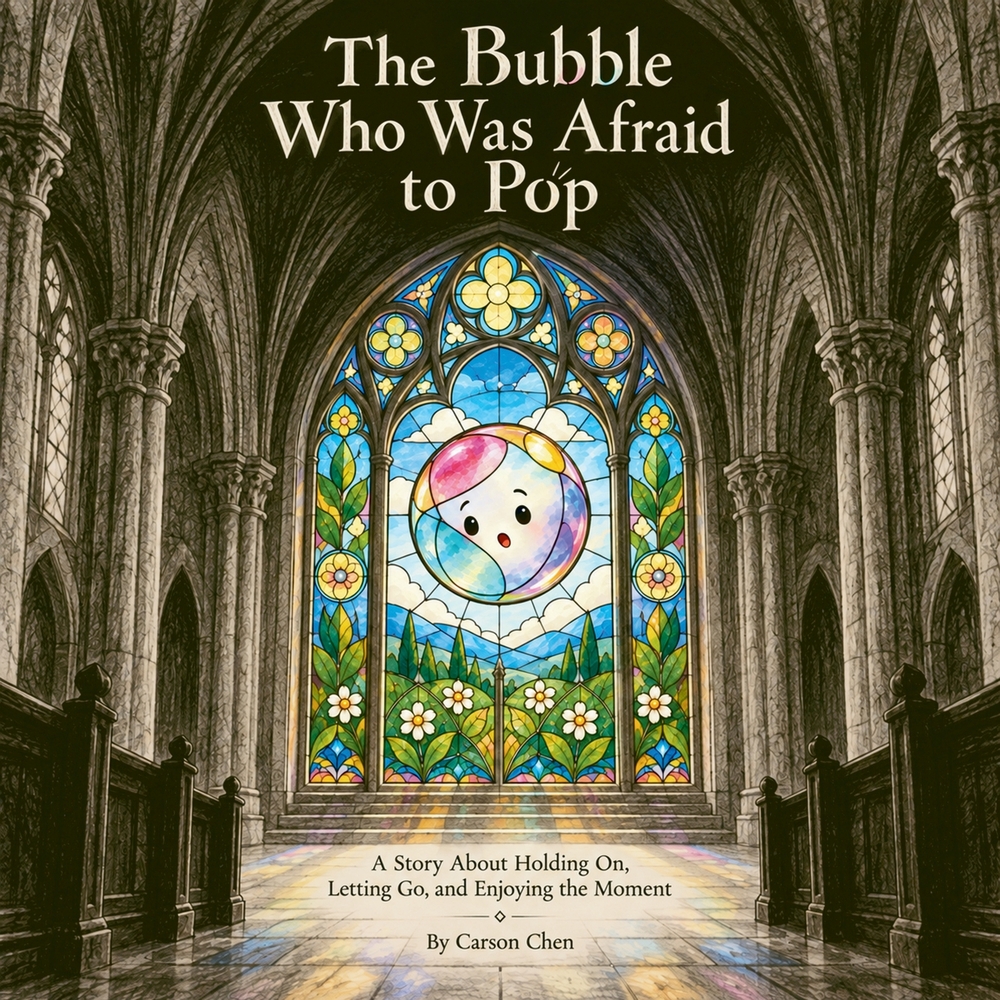 The Bubble Who Was Afraid to Pop: A Story About Holding On, Letting Go, and Enjoying the Moment cover