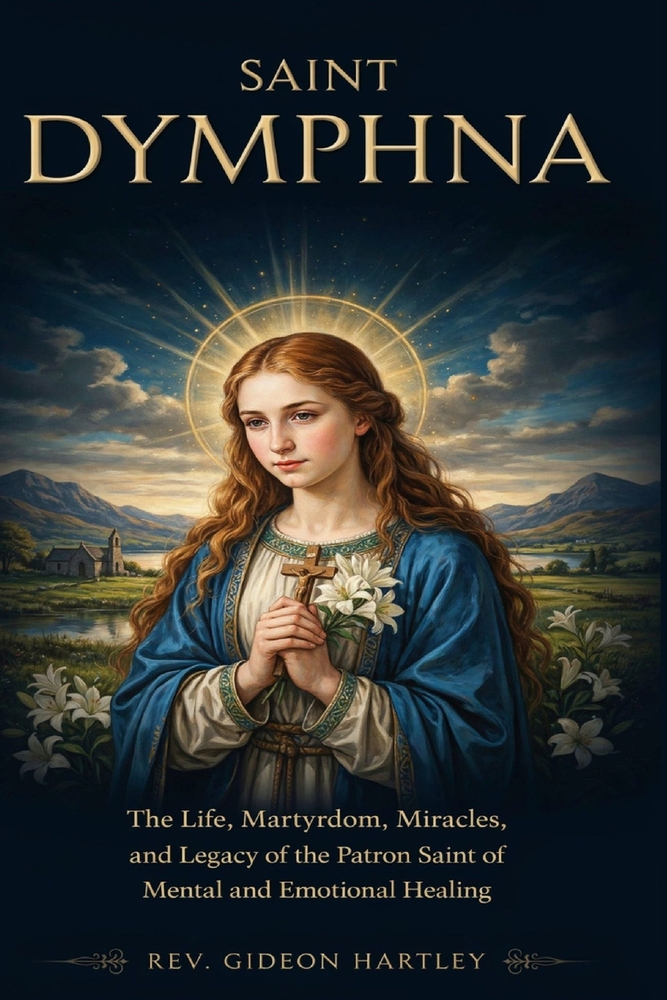 Saint Dymphna: The Life, Martyrdom, Miracles, and Legacy of the Patron Saint of Mental and Emotional Healing cover