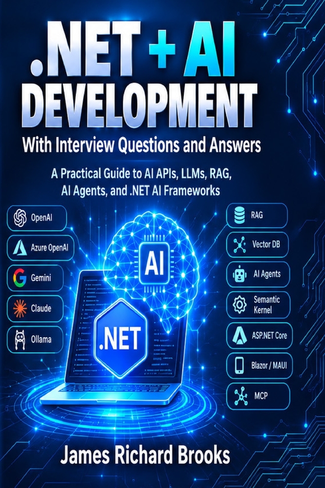 .Net + AI Development Book: With Interview Questions and Answers cover