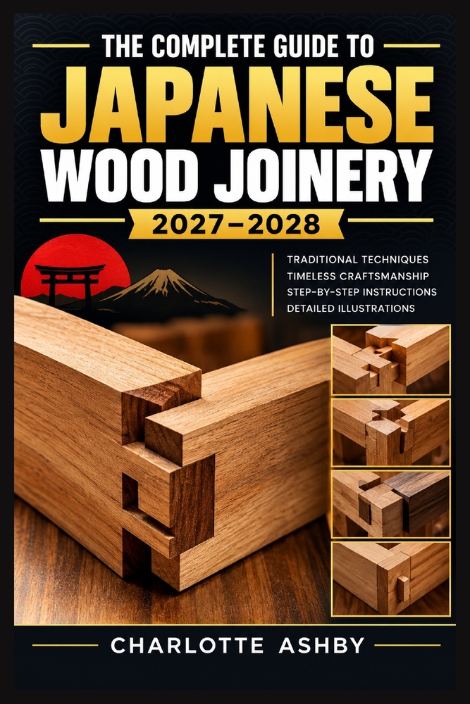 The Complete Guide to Japanese Wood Joinery 2027-2028: Master Traditional Timber Connections Through Precise Layout, Hand-Tool Techniques, Structural cover
