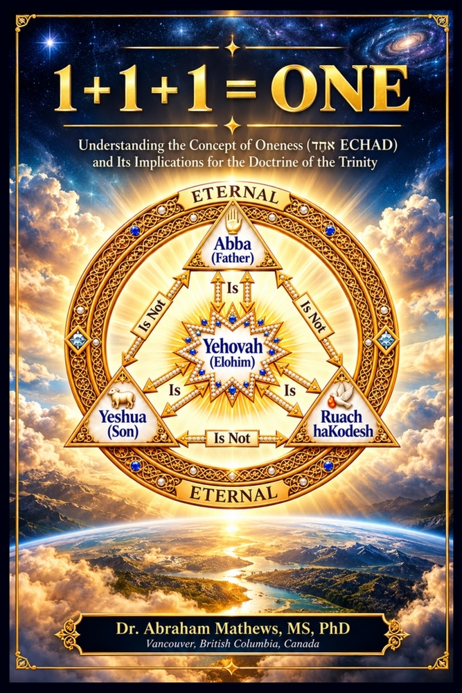 1 + 1 + 1 = One: Understanding the Concept of Oneness (ECHAD) and Its Implications for the Doctrine of the Trinity cover