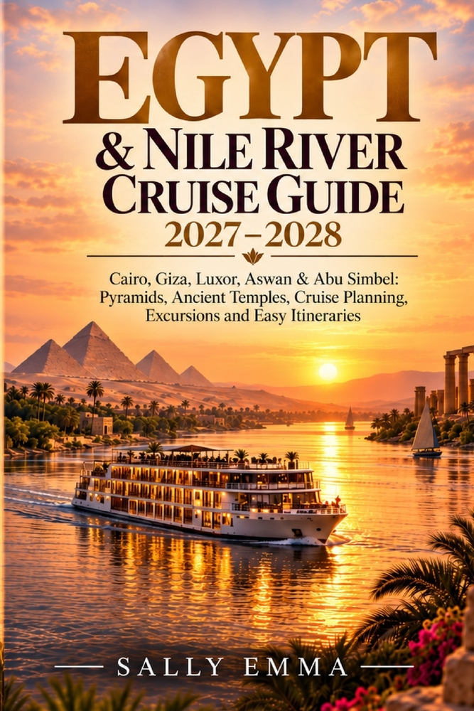 Egypt & Nile River Cruise Guide 2027-2028: Cairo, Giza, Luxor, Aswan & Abu Simbel: Pyramids, Ancient Temples, Cruise Planning, Excursions and Easy Iti cover