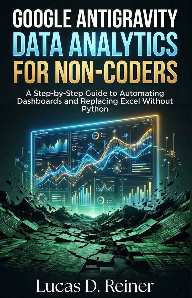 Google Antigravity Data Analytics for Non-Coders: A Step-by-Step Guide to Automating Dashboards and Replacing Excel Without Python cover