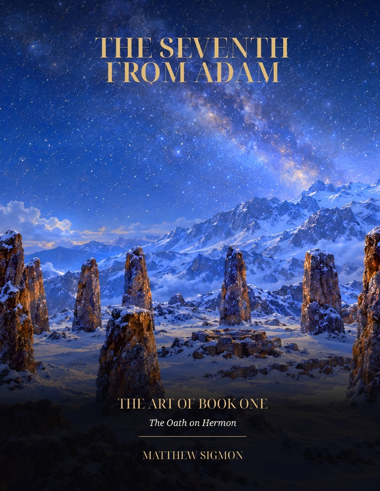 The Seventh From Adam: The Art of Book One: The Oath on Hermon cover