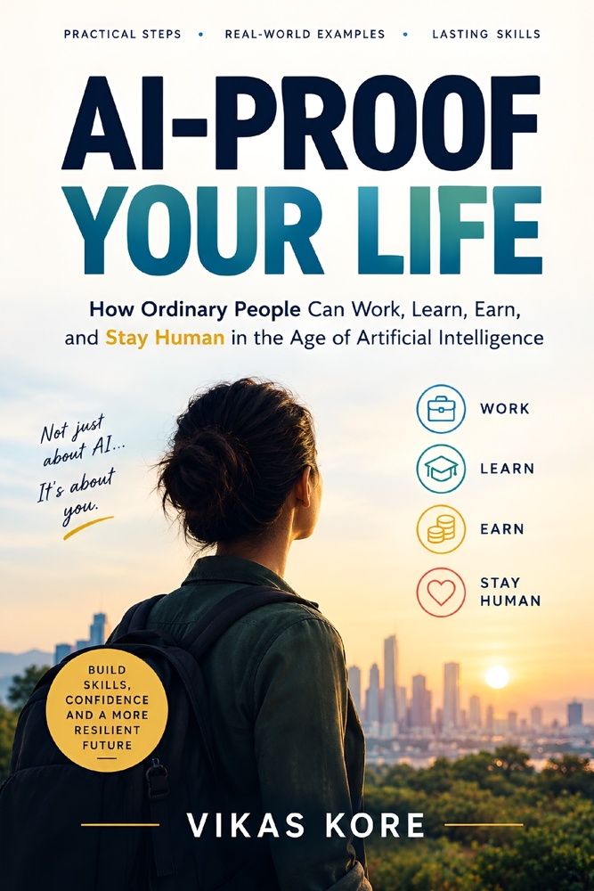 AI - Proof Your Life: How Ordinary People Can Work, Learn, Earn, and Stay Human in the Age of Artificial Intelligence cover