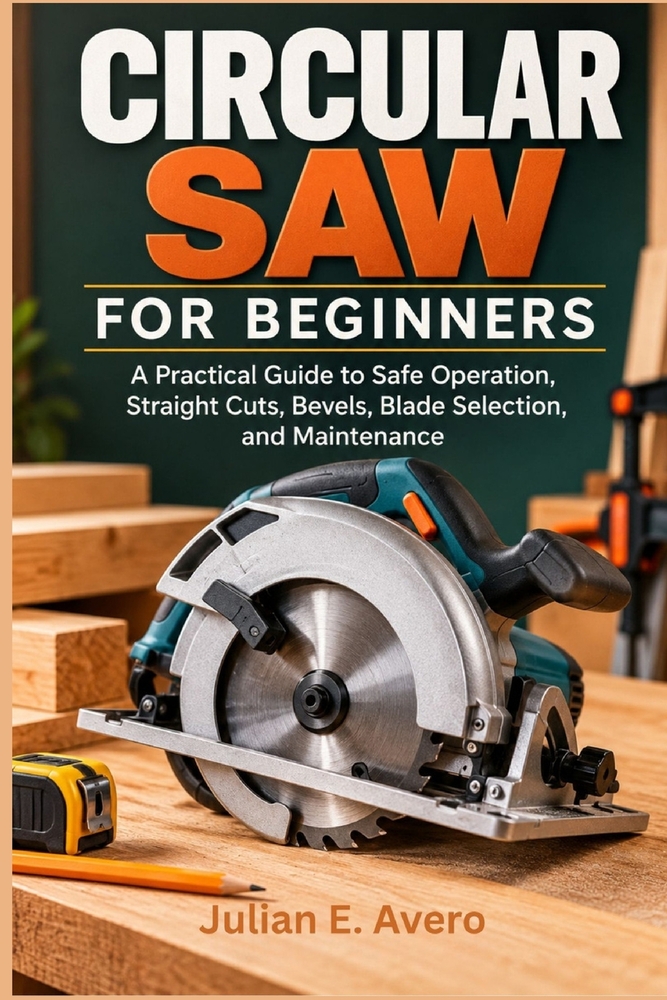 Circular Saw for Beginners: A Practical Guide to Safe Operation, Straight Cuts, Bevels, Blade Selection, and Maintenance cover