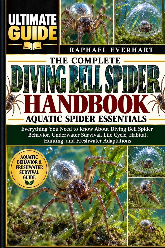 The Complete Diving Bell Spider Handbook: AQUATIC SPIDER ESSENTIALS: Everything You Need to Know About Diving Bell Spider Behavior, Underwater Surviva cover