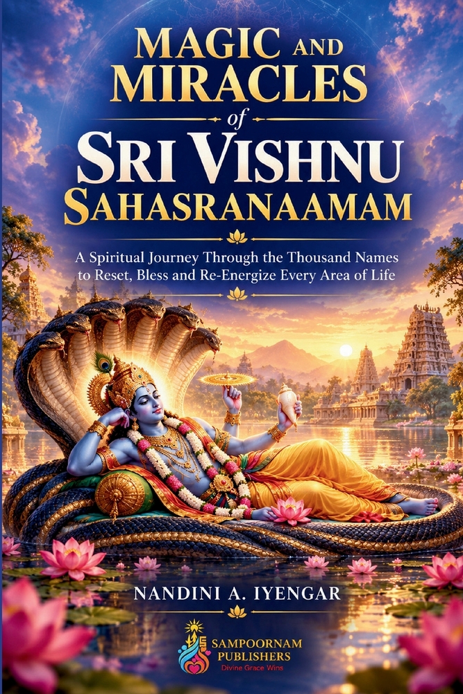 Magic and Miracles of Sri Vishnu Sahasranaamam: A Spiritual Journey Through the Thousand Names to Reset, Bless and Re-Energize Every Area of Life cover