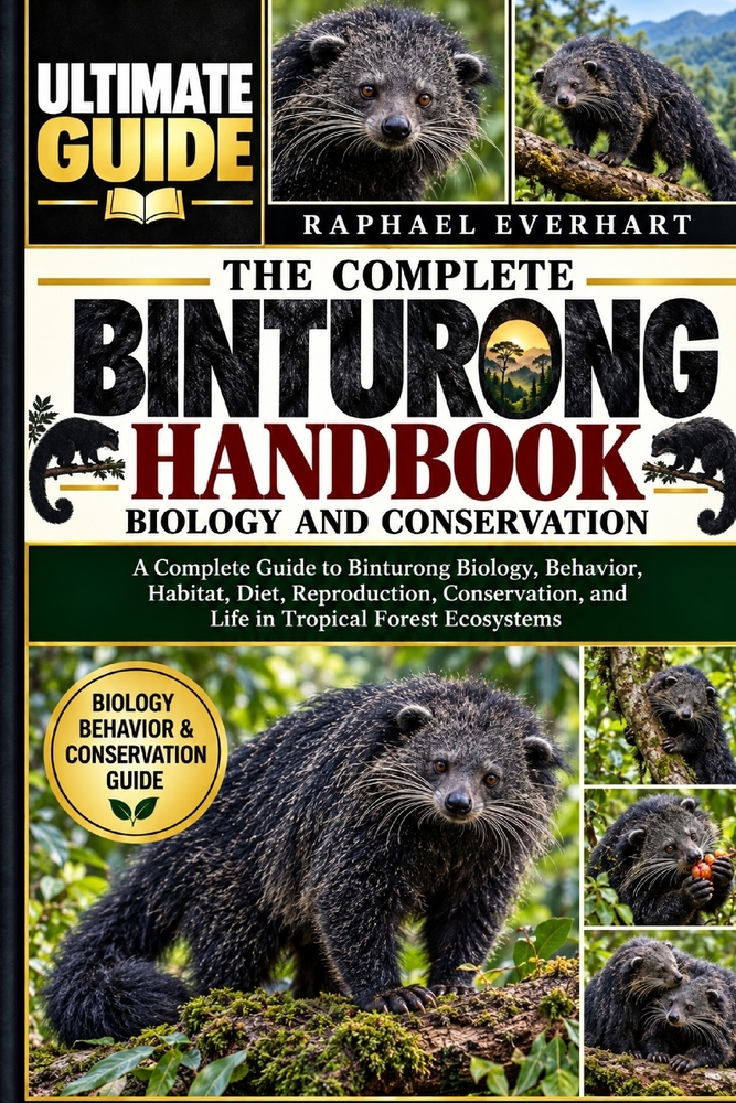 The Complete Binturong Handbook: BIOLOGY AND CONSERVATION: A Complete Guide to Binturong Biology, Behavior, Habitat, Diet, Reproduction, Conservation, cover