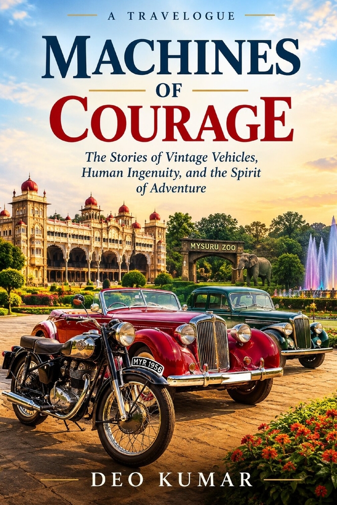 Machines of Courage: The Stories of Vintage Vehicles, Human Ingenuity, and the Spirit of Adventure cover