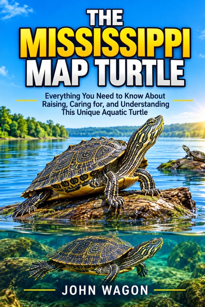 The Mississippi Map Turtle: "Everything You Need to Know About Raising, Caring for, and Understanding This Unique Aquatic Turtle" cover