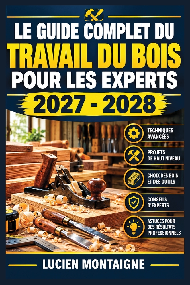 Le Guide Complet Du Travail Du Bois Pour Les Experts 2027-2028: Assemblages de précision, ébénisterie avancée, conception de mobilier, réglage des mac cover