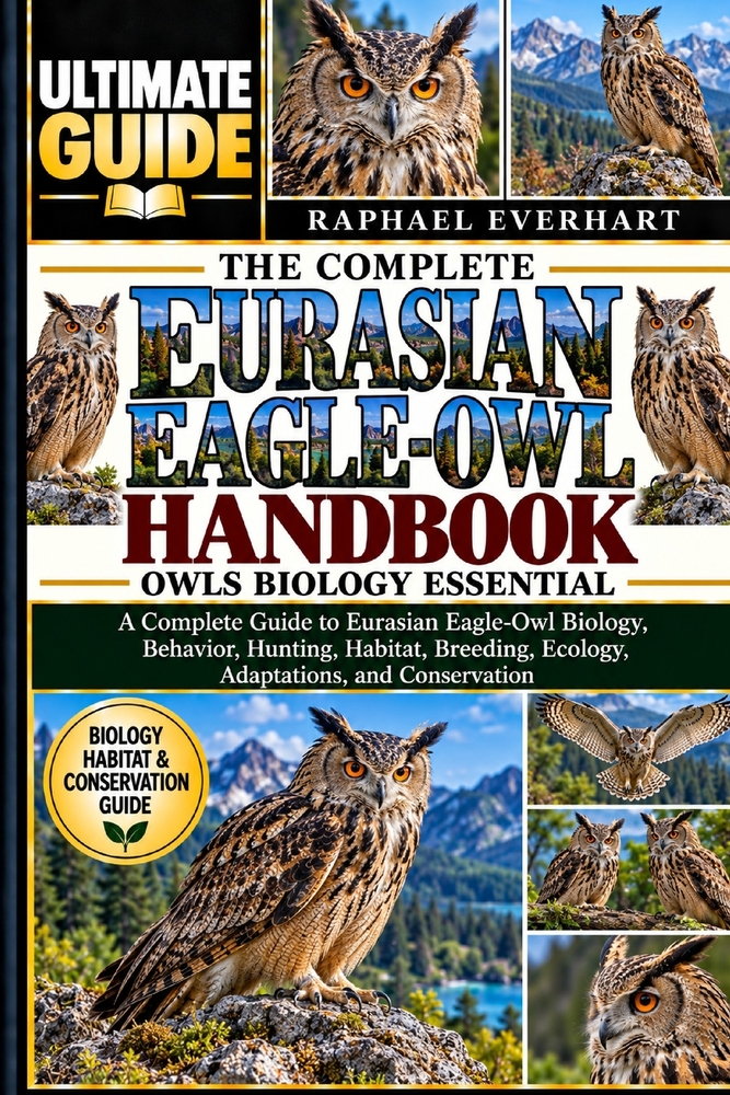 The Complete Eurasian Eagle-Owl Handbook: OWLS BIOLOGY ESSENTIAL: A Complete Guide to Eurasian Eagle-Owl Biology, Behavior, Hunting, Habitat, Breeding cover