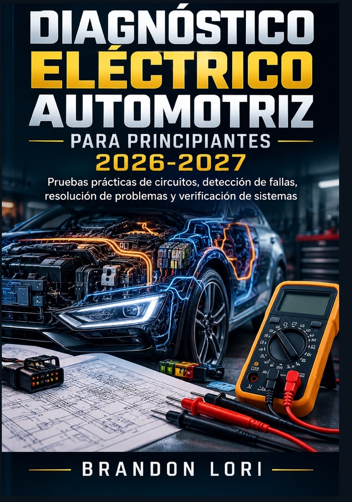 Diagnóstico Eléctrico Automotriz Para Principiantes 2026-2027: Pruebas prácticas de circuitos, detección de fallas, resolución de problemas y verifica cover