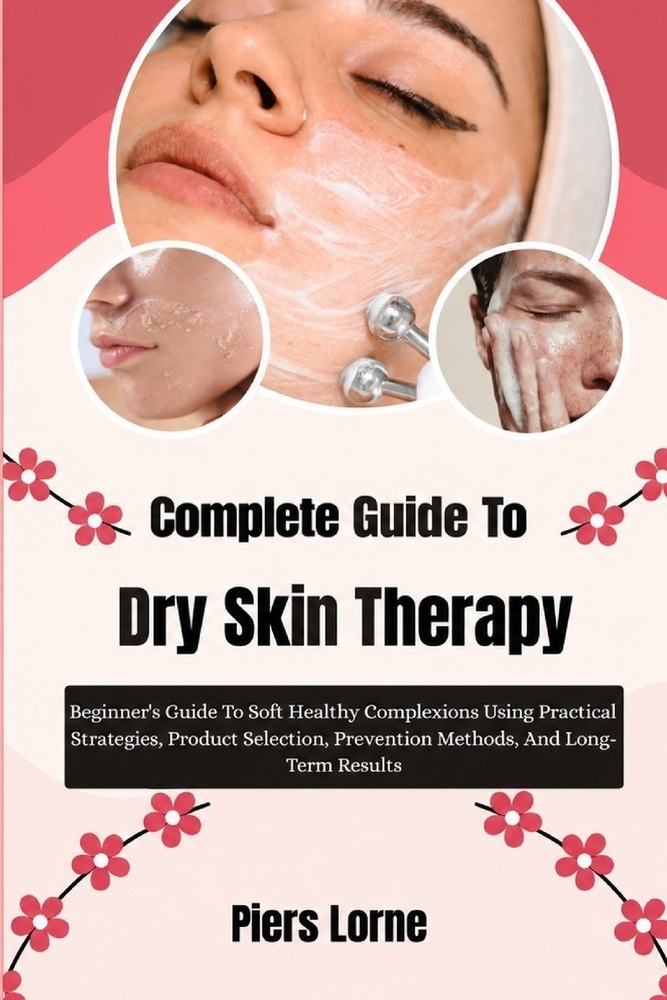 Complete Guide To Dry Skin Therapy: Beginner's Guide To Soft Healthy Complexions Using Practical Strategies, Product Selection, Prevention Methods, An cover
