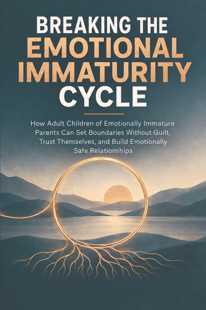 Breaking the Emotional Immaturity Cycle: How Adult Children of Emotionally Immature Parents Can Set Boundaries Without Guilt, Trust Themselves, and Bu cover