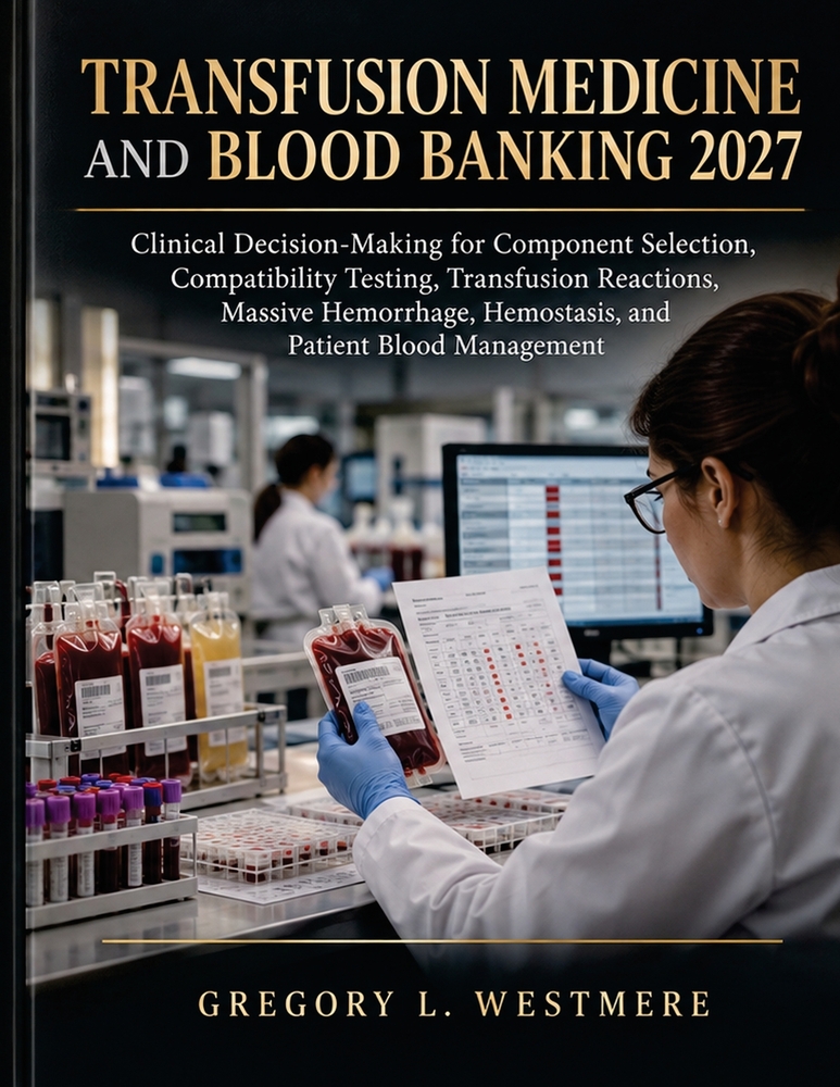 Transfusion Medicine And Blood Banking 2027: Clinical Decision-Making for Component Selection, Compatibility Testing, Transfusion Reactions, Massive H cover