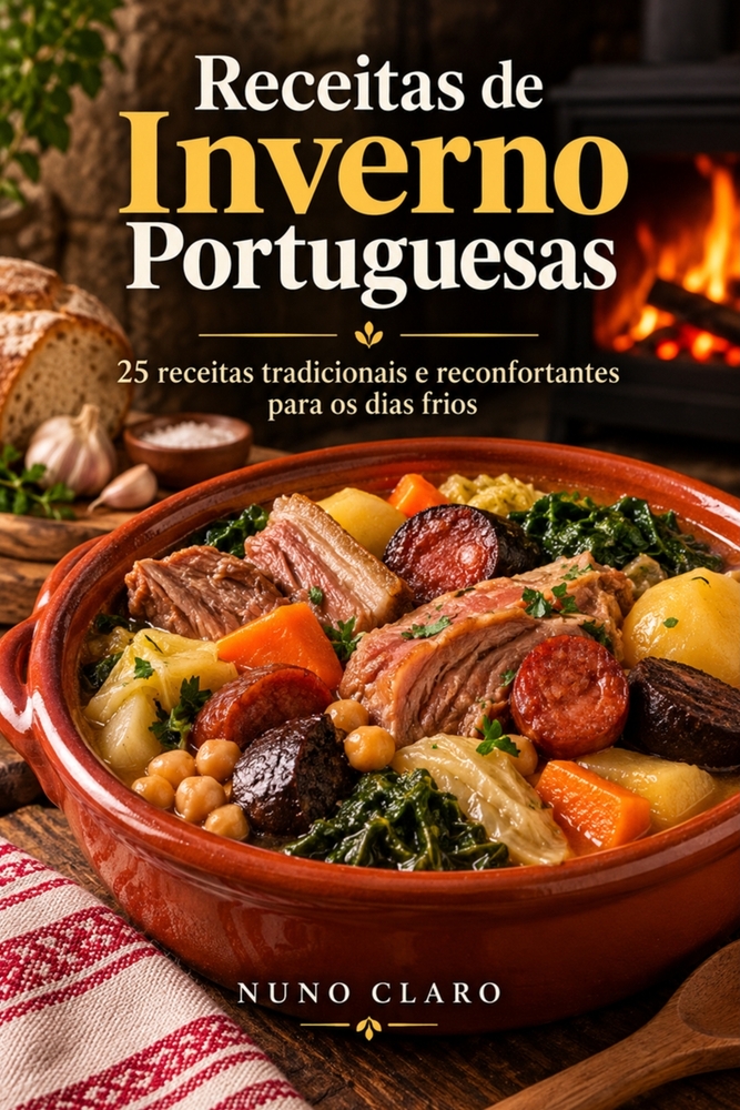 Receitas de Inverno Portuguesas: 25 receitas tradicionais e reconfortantes para os dias frios cover
