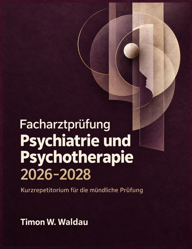 Facharztprüfung Psychiatrie und Psychotherapie 2026-2028: Kurzrepetitorium für die mündliche Prüfung cover