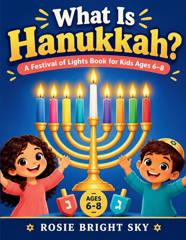 What is Hanukkah?: A Festival of Lights Book for Kids Ages 6-8 cover