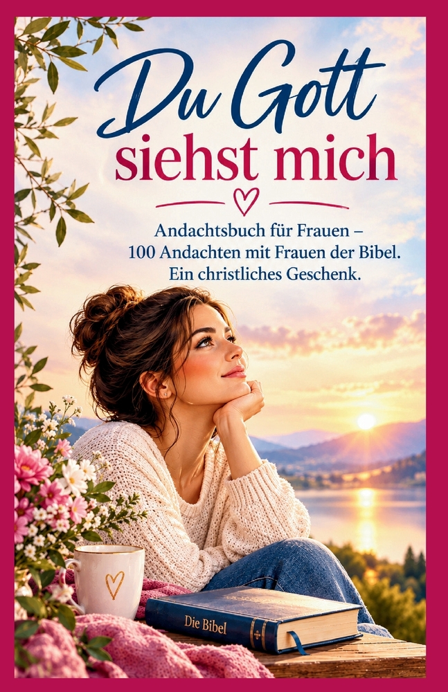 Du Gott siehst mich: Andachtsbuch für Frauen - 100 Andachten mit Frauen der Bibel. Ein christliches Geschenk cover