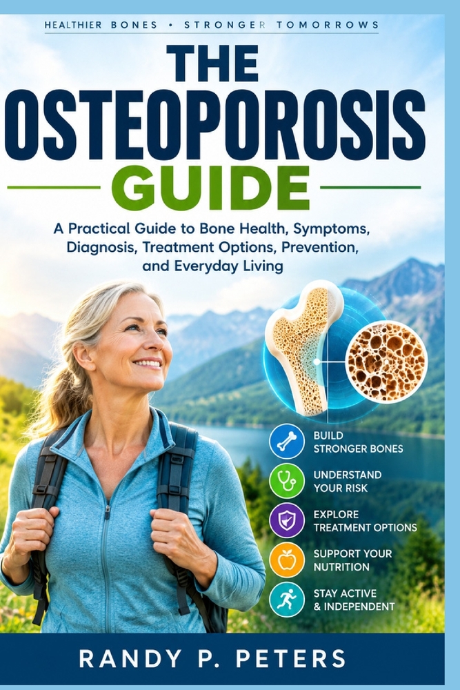 The Osteoporosis Guide: A Practical Guide to Bone Health, Symptoms, Diagnosis, Treatment Options, Prevention, and Everyday Living cover