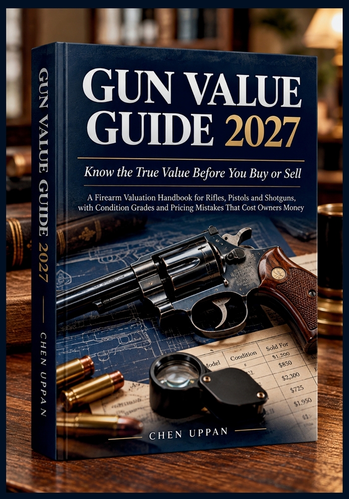 Gun Value Guide 2027: Know the True Value Before You Buy or Sell: A Firearm Valuation Handbook for Rifles, Pistols and Shotguns, with Condition Grades cover