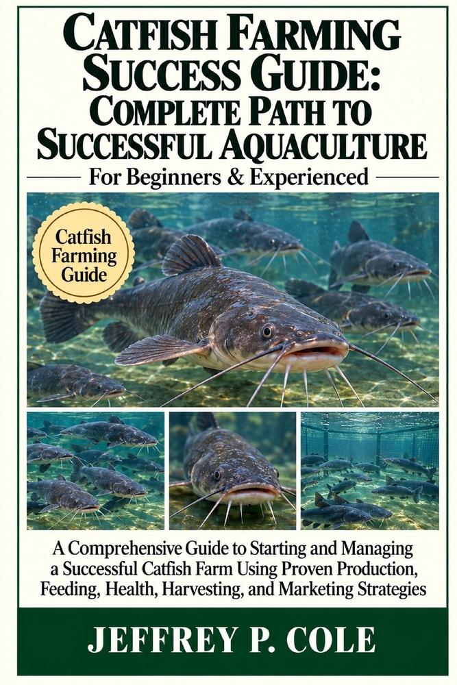 Catfish Farming Success Guide: COMPLETE PATH TO SUCCESSFUL AQUACULTURE: A Comprehensive Guide to Starting and Managing a Successful Catfish Farm Using cover