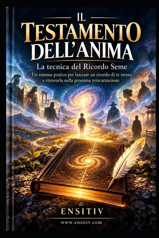 IL TESTAMENTO DELL'ANIMA - La tecnica del Ricordo Seme: E se invece di cercare soltanto i ricordi di una vita precedente provassimo a lasciare un rico cover