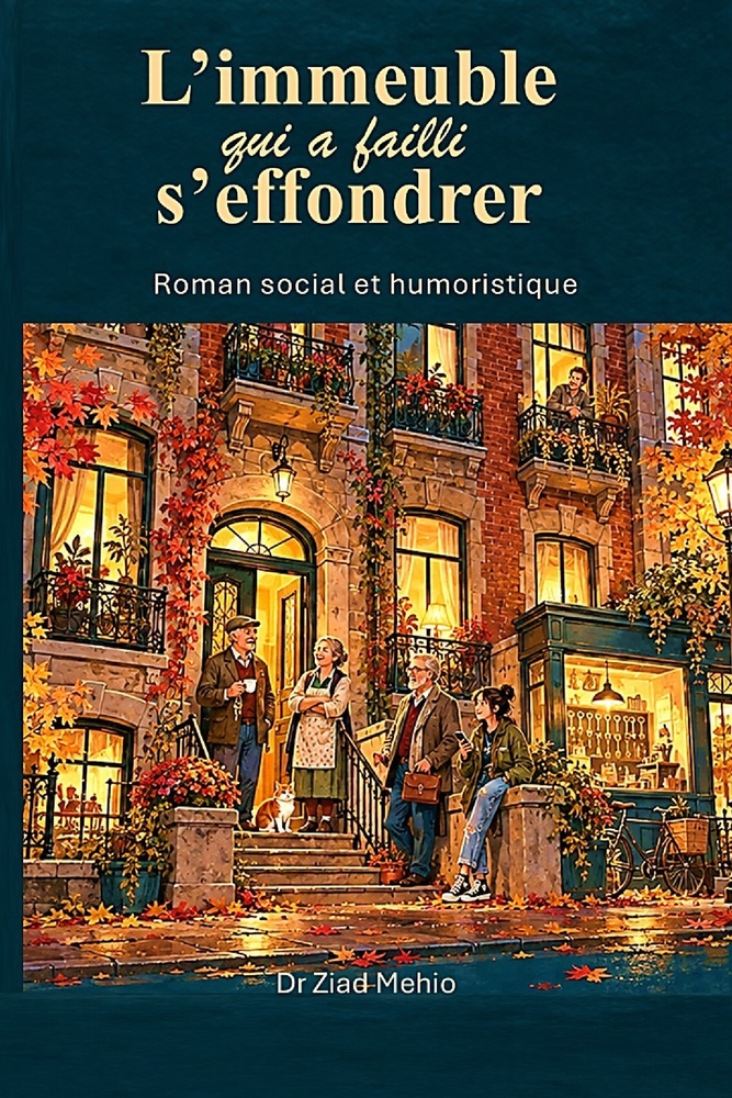 L'immeuble qui a failli s'effondrer: Roman social et humoristique cover