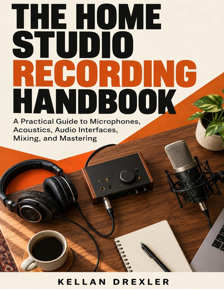 The Home Studio Recording Handbook: A Practical Guide to Microphones, Acoustics, Audio Interfaces, Mixing, and Mastering cover