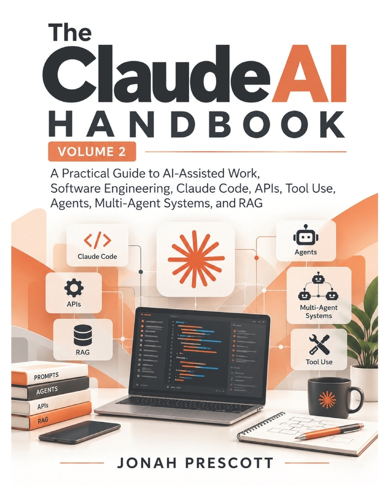 The Claude AI Handbook - Volume 2: A Practical Guide to AI-Assisted Work, Software Engineering, Claude Code, APIs, Tool Use, Agents, Multi-Agent Syste cover