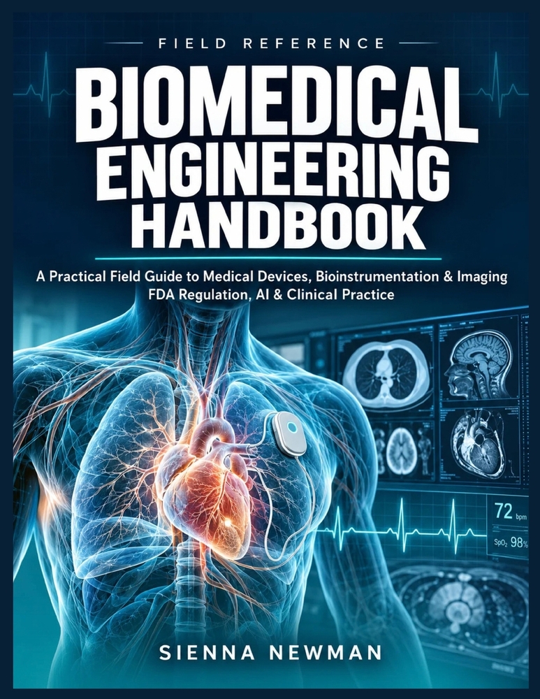 Biomedical Engineering Handbook: A Practical Field Guide to Medical Devices, Bioinstrumentation, Imaging, FDA Regulation, AI & Clinical Practice cover
