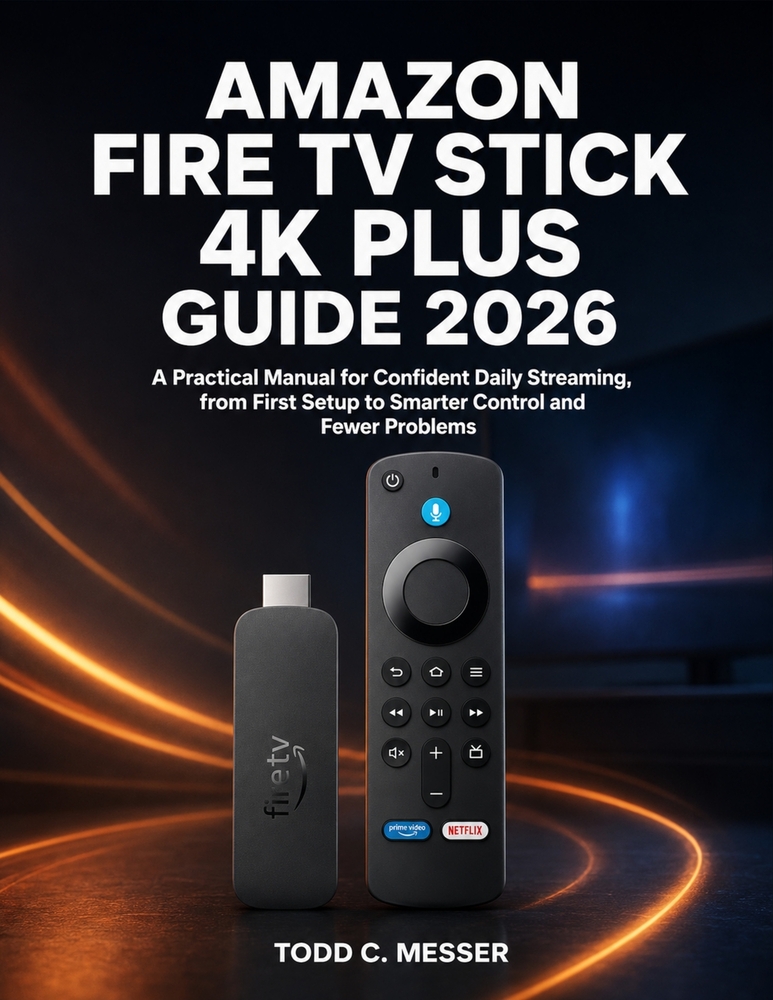 Amazon Fire TV Stick 4K Plus Guide 2026: A Practical Manual for Confident Daily Streaming, from First Setup to Smarter Control and Fewer Problems cover