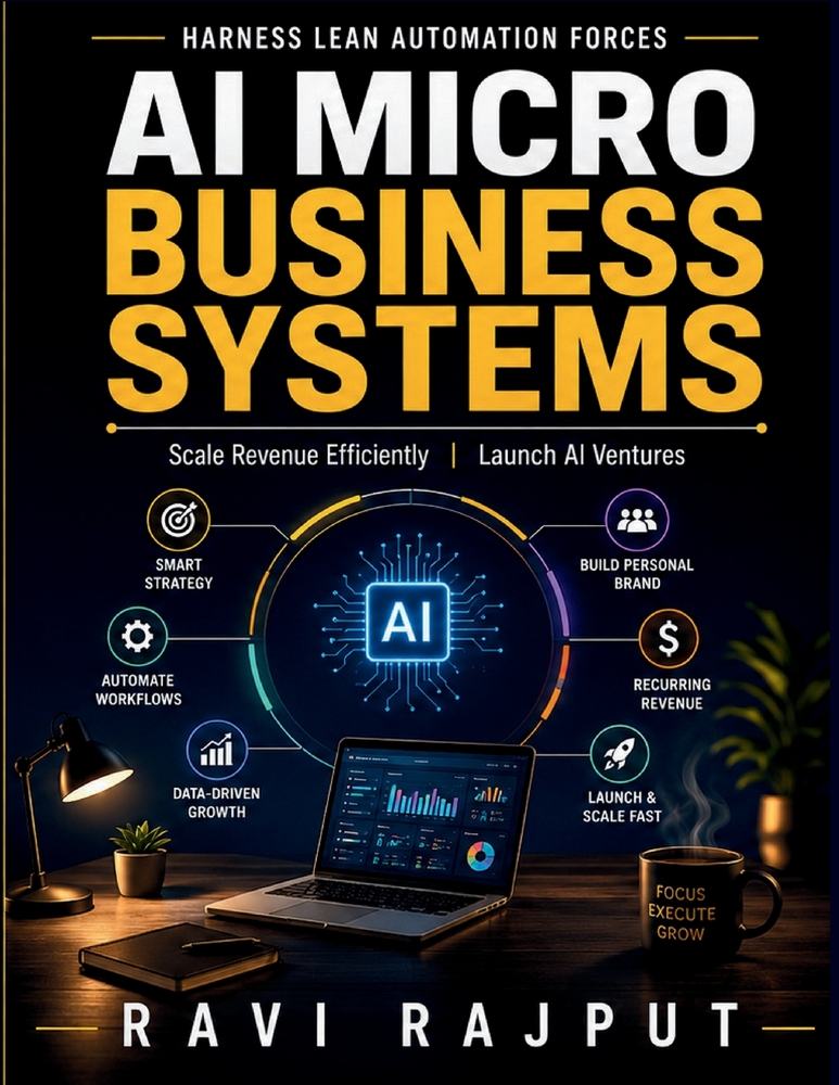 AI Micro Business Systems: Micro business AI tools AI systems implementation Digital business innovation AI machine learning models AI entrepreneur su cover